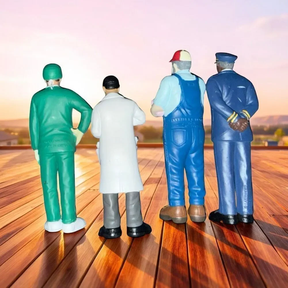 Lakeshore Learning Center Community Block People Farmer Surgeon Chemist Pilot